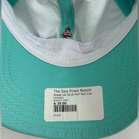 Aqua Blue Sea Pines Resort Embroidered Cap - Picture 3 of 4